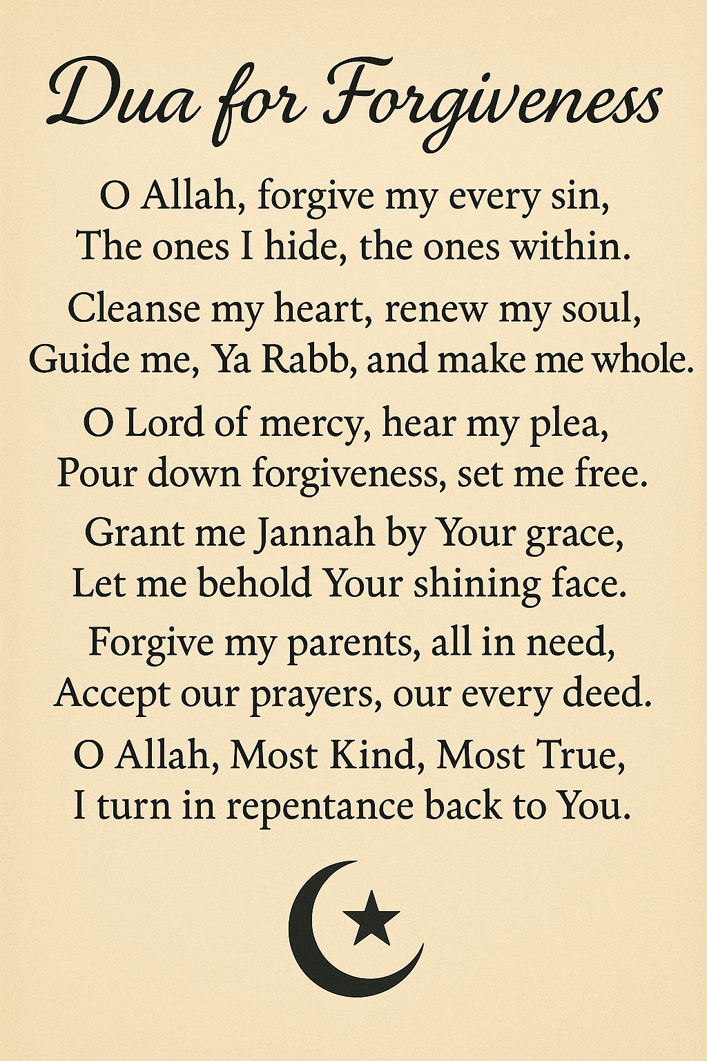 Dua for Forgiveness Dua for forgiveness